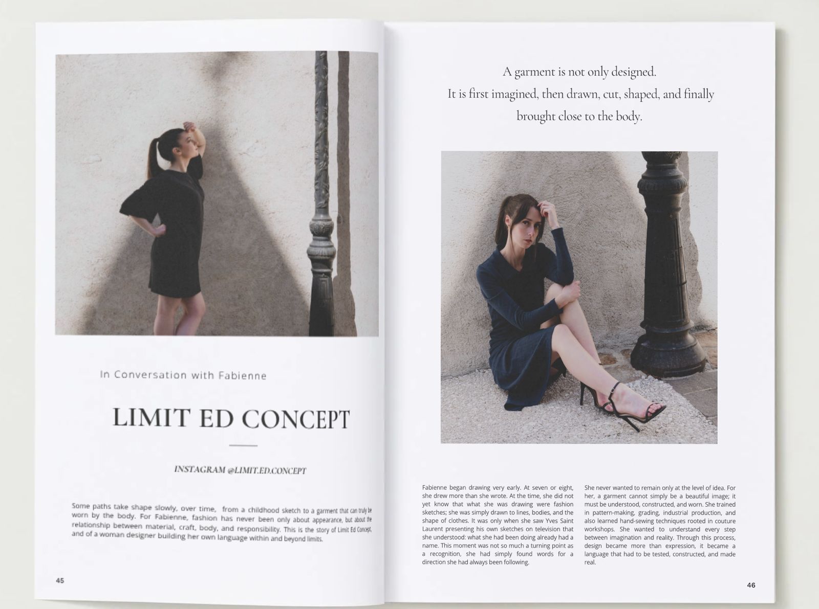 Interview réalisée pour le magazine LEVIA